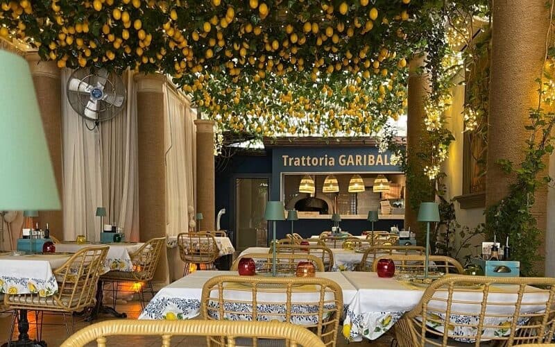 Restaurante instagramabile în București -   Trattoria Garibaldi
